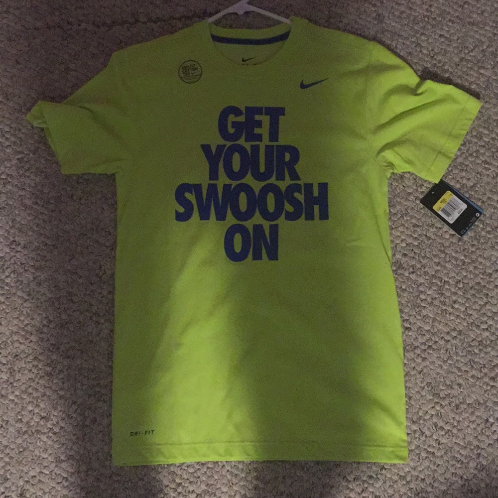 Nike T-shirt, (dri-fit cotton tee)